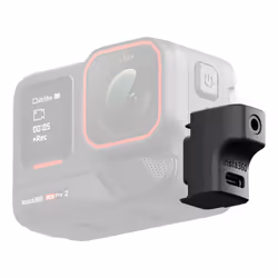 Insta360 Mic Adapter, Adaptateurs de microphone de caméra, 7 g, Noir