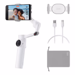 Insta360 Flow 2 Standard Bundle Stabilisateur de caméra de smartphone Blanc - Vue supplémentaire 8