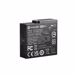 Insta360 CINSABGA, Batterie de caméra, Noir