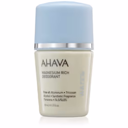 Le déodorant AHAVA Dead Sea Water Magnesium Rich Deodorant lutte efficacement contre les mauvaises odeurs et vous apporte une ...