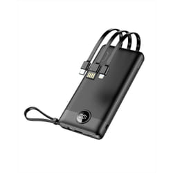 VEGER C10 banque d'alimentation électrique Lithium Polymère (LiPo) 10000 mAh Noir