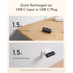 VEGER PlugON-C Lithium-Ion (Li-Ion) 5000 mAh Noir