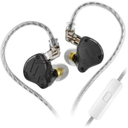 Écouteurs intra-auriculaires - KZ - ZS10 PRO X - Microphone - Filaire - Noir