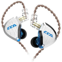 Écouteurs intra-auriculaires - KZ - CCA C12 - Hybride 5BA1DD - Câble détachable - Isolation du bruit