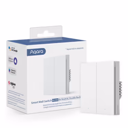 Aqara WS-EUK02, Sans fil, Blanc, Polycarbonate (PC), Bleu, ZigBee, Veille, Statut