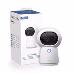 Aqara Camera Hub G3 HomeKit, Caméra de sécurité IP, Intérieure, Sans fil, Amazon Alexa &amp; Google Assistant, Interne, Plafo ...