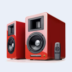 AIRPULSE A100 haut-parleur Rouge Avec fil &sans fil 100 W