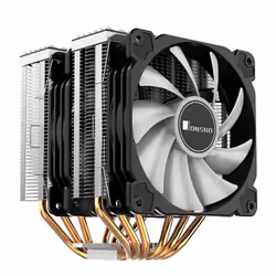 Jonsbo CR-2000GT, Refroidisseur, 12 cm, 700 tr/min, 1500 tr/min, 29,5 dB, 62,8 cfm
