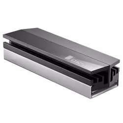 Jonsbo M.2 GREY système de refroidissement d’ordinateur Disque électronique Dissipateur thermique/Radiateur Noir, Gris 1 pièce(s)