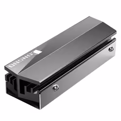 Jonsbo M.2 GREY système de refroidissement d'ordinateur Disque électronique Dissipateur thermique/Radiateur Noir, Gris 1 pièce(s) - Vue supplémentaire 5