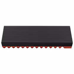 Jonsbo M.2-3 RED système de refroidissement d'ordinateur Disque électronique Dissipateur thermique/Radiateur Noir, Rouge 1 pièce(s) - Vue supplémentaire 4