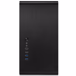 Jonsbo UMX3BK, PC, ITX, micro ATX, Aluminium, Acier, 16,3 cm, 32 cm, 16 cm
