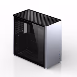 Jonsbo D40, Midi Tower, PC, Argent, ATX, micro ATX, Acier, Jouer