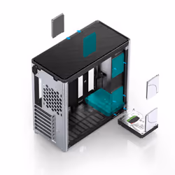 Jonsbo D40 Midi Tower Argent - Vue supplémentaire 11