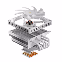 Jonsbo HX6200D Processeur Refroidisseur d'air 12 cm Blanc 1 pièce(s) - Vue supplémentaire 17