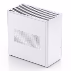 Jonsbo D40, Midi Tower, PC, Blanc, ATX, micro ATX, Acier, Jouer
