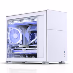 Jonsbo D31 STD, Midi Tower, PC, Blanc, DTX, ITX, micro ATX, Acier, Jouer