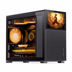 Jonsbo D31 MESH, Midi Tower, PC, Noir, DTX, ITX, micro ATX, Mini-ATX, Acier, Jouer