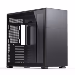 Jonsbo D41 STD, Midi Tower, PC, Noir, ATX, micro ATX, Mini-ATX, Acier, Jouer