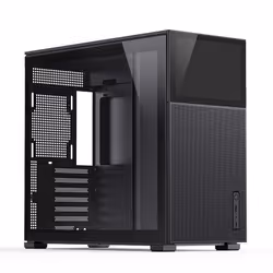 Jonsbo D41 MESH, Midi Tower, PC, Noir, ATX, micro ATX, Mini-ATX, Acier, Jouer
