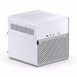 Jonsbo N2, Cube, PC, Blanc, ITX, Aluminium, Acier, maison/bureau