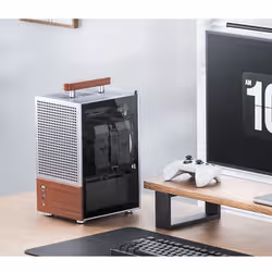 Jonsbo T6 Midi Tower Bois, Argent - Vue supplémentaire 2