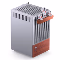Jonsbo T6 Midi Tower Bois, Argent - Vue supplémentaire 6