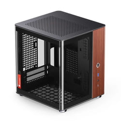 Jonsbo TK-0 BLACK unité centrale Noir, Bois