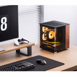 Jonsbo TK-0 BLACK unité centrale Noir, Bois - Vue supplémentaire 2