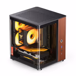 Jonsbo TK-0 BLACK unité centrale Noir, Bois - Vue supplémentaire 3