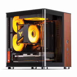 Jonsbo TK-0 BLACK unité centrale Noir, Bois - Vue supplémentaire 6