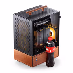 Jonsbo T7 Midi Tower Noir, Bois - Vue supplémentaire 2
