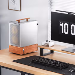 Jonsbo T7 Midi Tower Bois, Argent - Vue supplémentaire 2