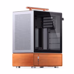 Jonsbo T7 Midi Tower Bois, Argent - Vue supplémentaire 5