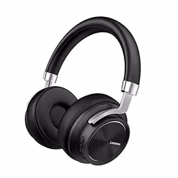 Casque Bluetooth - LENOVO - HD800 - Noir - Sans fil - Sur-oreille