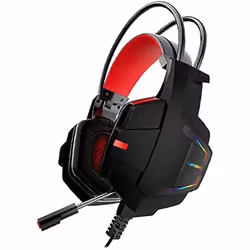 Casque de Jeu Filaire USB - LENOVO - HU85 - Son de Qualité - Confort Optimal - Design Ergonomique