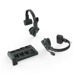 Système intercom - HOLLYLAND - Solidcom C1 - 2 casques sans fil - Full Duplex - Rechargeable USB