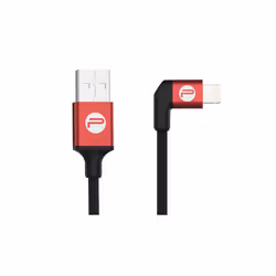 PGYTECH P-GM-115, Noir, Rouge, USB A, Lightning, 0,35 m, Mâle, Mâle