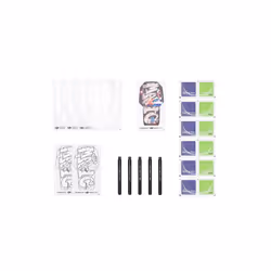 DJI CP.MA.00000155.01, Kit d'autocollants, Noir, Blanc