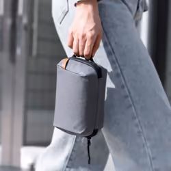 PGYTECH Mini Tech Pouch Polyester Noir Unisexe Sac à main