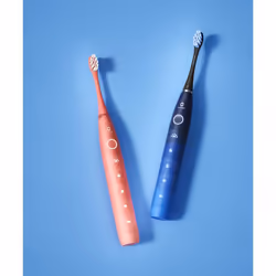 Oclean Flow Find Duo Set Adulte Brosse à dents à ultrasons Bleu, Rose