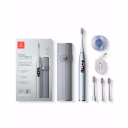 Oclean X PRO DIGITAL SET, Adulte, Brosse à dents à ultrasons, Soin quotidien, Nettoyage en profondeur, Argent, 84000 mouvemen ...