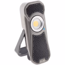 Projecteur audio IP65 600lm portatif et rechargeable - Scangrip : Modèle : projecteur audio Couleur(s) : noir Indice de prote ...