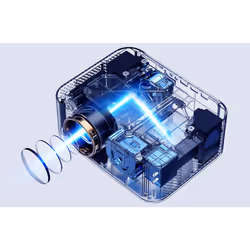 WANBO X2 Pro projecteur de film 450 ANSI lumens 1280 x 720 pixels Blanc