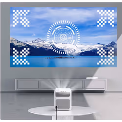 WANBO MOZART 1 projecteur de film 1000 ANSI lumens 1920 x 1080 pixels Bleu, Blanc