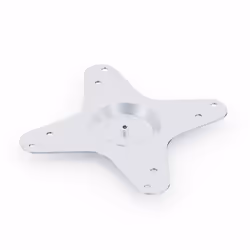 WANBO CEILING BRACKET ACCESSORIES, Plaque d'adaptation, Toutes marques, Aluminium, Argent, 170 mm, 170 mm
