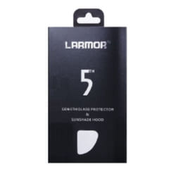 Larmor 4376002 protection d'écran pour appareils photos Noir, Transparent Canon