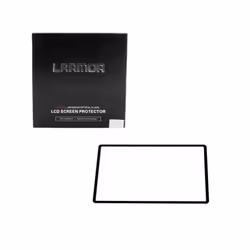 Larmor 4375074, Noir, Transparent, Fujifilm, Fuji X-T4/X-100V, Protection d'écran transparent, Résistant aux rayures, Boîte a ...