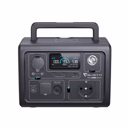 Bluetti EB3A, Phosphate de fer lithié (LiFePo4), 12000 mAh, Secteur, Allume-cigare, Solaire, 268,8 Wh, Power Delivery, 600 W