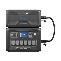 Bluetti AC300 + B300 station d'alimentation portable 15 Phosphate de fer lithié (LiFePo4) 60000 mAh 3000 W 21,6 kg
